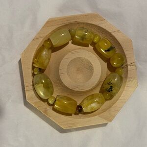 Yellow Opal Stone Bracelet